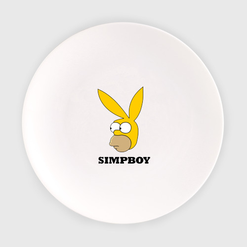 Тарелка Simpboy - rabbit Homer