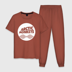 Мужская пижама хлопок Arctic Monkeys rock