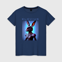 Rabbit 1.10 – Женская футболка хлопок с принтом купить со скидкой в -20%