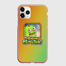 Чехол для iPhone 11 Pro Max матовый My Singing Monsters - Зерномех
