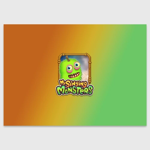Поздравительная открытка My Singing Monsters - Зерномех