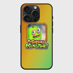 Чехол силиконовый для Apple iPhone 15 Pro матовый My Singing Monsters - Зерномех