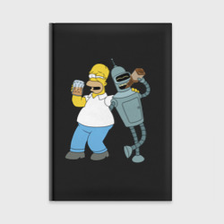 Ежедневник Drunk Homer and Bender