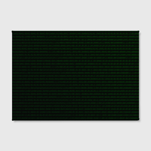 Холст прямоугольный Программный код - единицы и нули, цвет 3D печать - фото 2