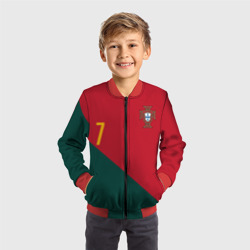Детский бомбер 3D Роналду ЧМ 2022 сборная Португалии - фото 2