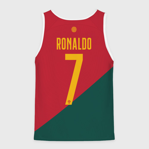 Мужская майка 3D Роналду ЧМ 2022 сборная Португалии, цвет 3D печать - фото 2