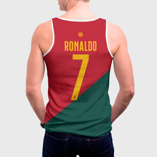 Мужская майка 3D Роналду ЧМ 2022 сборная Португалии, цвет 3D печать - фото 4