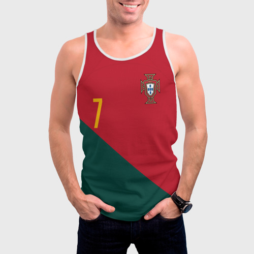 Мужская майка 3D Роналду ЧМ 2022 сборная Португалии, цвет 3D печать - фото 3