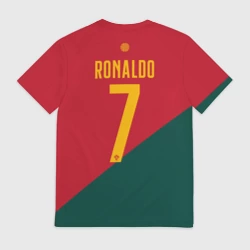 Мужская футболка 3D Роналду ЧМ 2022 сборная Португалии