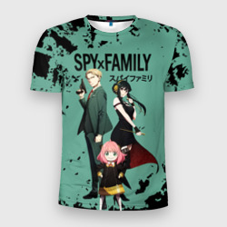 Мужская футболка 3D Slim Spy family characters
