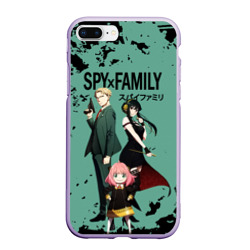 Чехол для iPhone 7Plus/8 Plus матовый Spy family characters