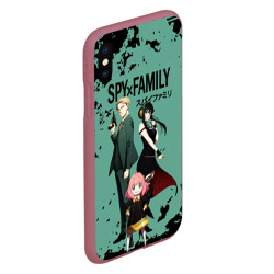 Чехол для iPhone XS Max матовый Spy family characters - фото 2