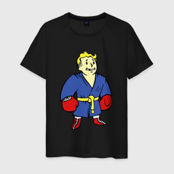 Мужская футболка хлопок Vault boy - boxer