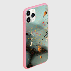 Чехол для iPhone 11 Pro Max матовый Светлый туман и разные краски - фото 2
