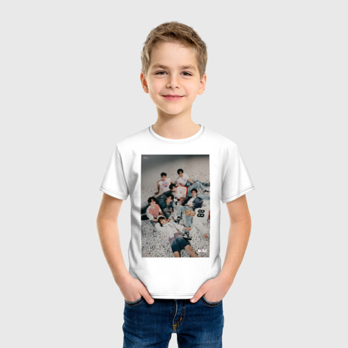 Детская футболка хлопок Stray Kids Maxident, цвет белый - фото 3
