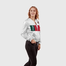 Женский бомбер 3D Роналду ЧМ 2022 Португалия выездная - фото 2