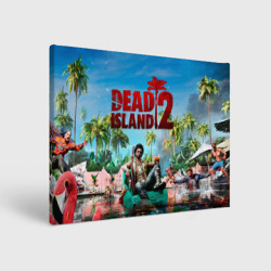 Холст прямоугольный Dead island two