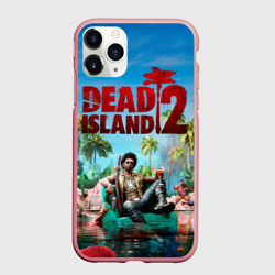 Чехол для iPhone 11 Pro Max матовый Dead island two