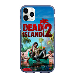 Чехол для iPhone 11 Pro матовый Dead island two