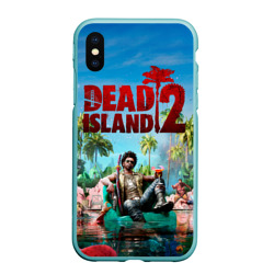 Чехол для iPhone XS Max матовый Dead island two