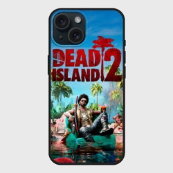 Чехол силиконовый для Apple iPhone 15 матовый Dead island two