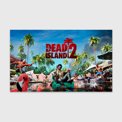 Бумага для упаковки 3D Dead island two