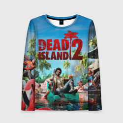 Женский лонгслив 3D Dead island two