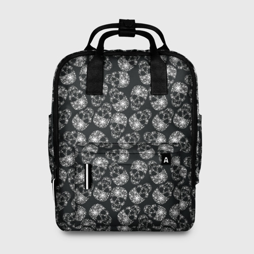 Женский рюкзак 3D Черепа со звёздами