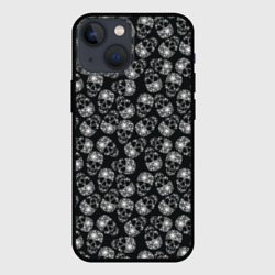 Чехол для iPhone 13 mini Черепа со звёздами