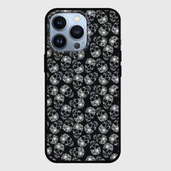 Чехол для iPhone 13 Pro Черепа со звёздами