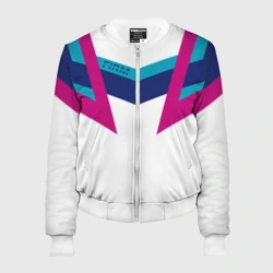 Женский бомбер 3D Firm белый спортик