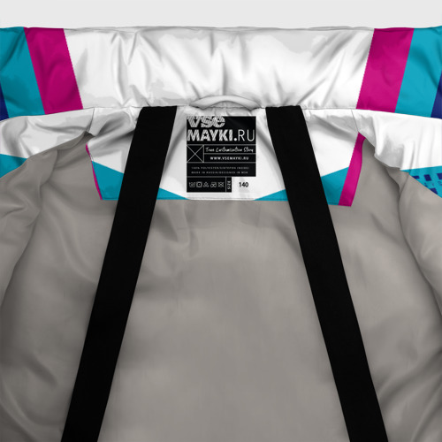 Зимняя куртка для мальчиков 3D Firm белый спортик, цвет светло-серый - фото 7