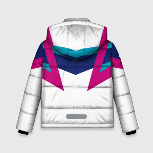 Зимняя куртка для мальчиков 3D Firm белый спортик, цвет светло-серый - фото 2