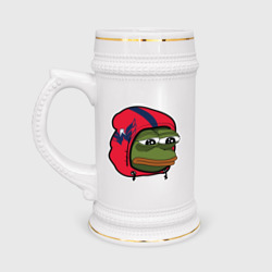 Кружка пивная Sad Pepe