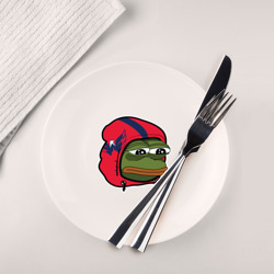 Тарелка Sad Pepe