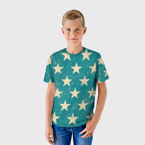 Детская футболка 3D Super Stars, цвет 3D печать - фото 3