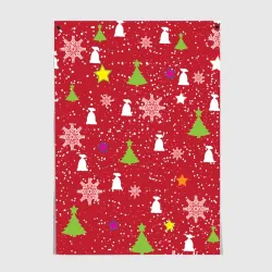 Постер Red new year