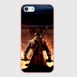 Чехол для iPhone 5/5S матовый Sekiro: Shadows Die Twice