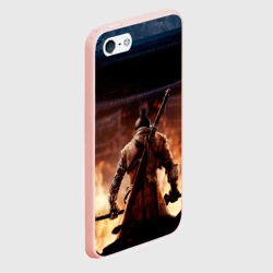 Чехол для iPhone 5/5S матовый Sekiro: Shadows Die Twice - фото 2