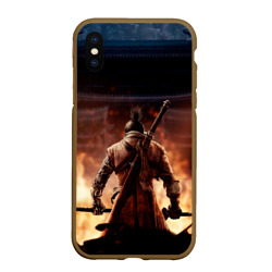 Чехол для iPhone XS Max матовый Sekiro: Shadows Die Twice