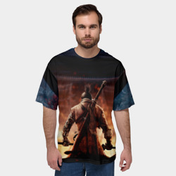 Мужская футболка oversize 3D Sekiro: Shadows Die Twice - фото 2