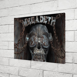 Холст прямоугольный Megadeth - steampunk - skull - фото 2