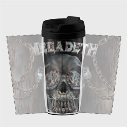 Термокружка-непроливайка Megadeth - steampunk - skull - фото 2