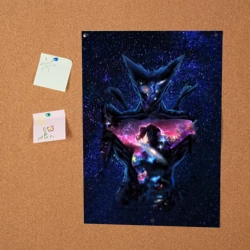 Постер One Punch Man Гароу Космос - фото 2