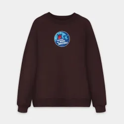 Мужской свитшот oversize без начеса хлопок Одуревший от весны Дворник Степанов