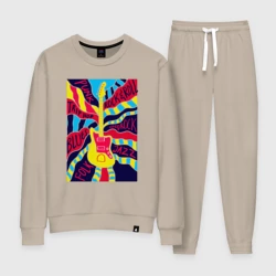 Женский костюм хлопок Гитара и стили музыки