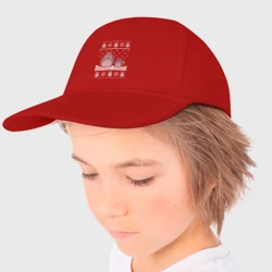 Детская бейсболка Новогодние Тоторики - ugly sweater Totoro - фото 2