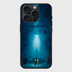 Чехол силиконовый для Apple iPhone 15 Pro матовый Little Nightmare