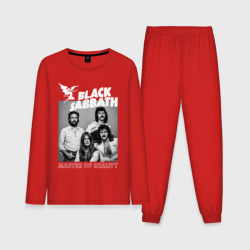 Мужская пижама с лонгсливом хлопок Black Sabbath rock