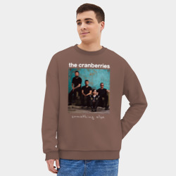 Мужской свитшот oversize без начеса хлопок The Cranberries rock - фото 2